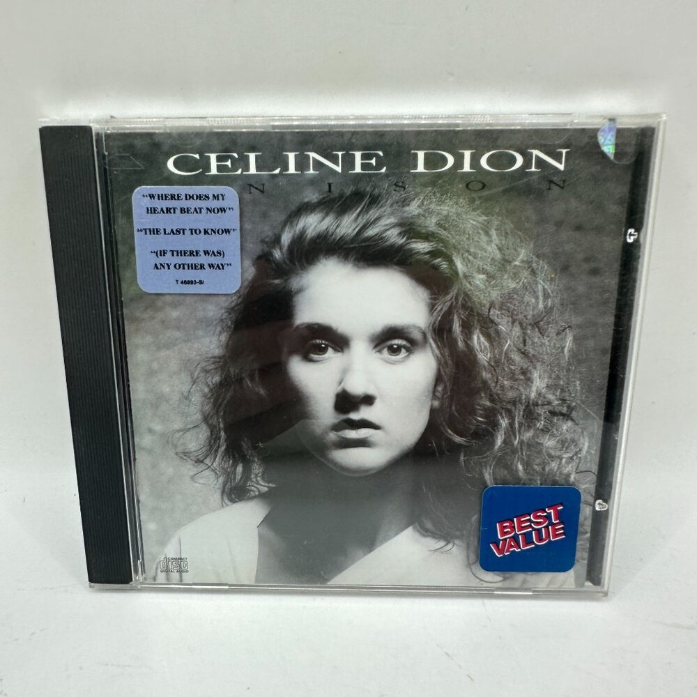 Celine Dion "Unison" CD Album - 1990 Release Epic Records